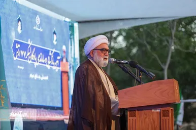آیین بازگشایی معابر پادگان لشکر ۷۷