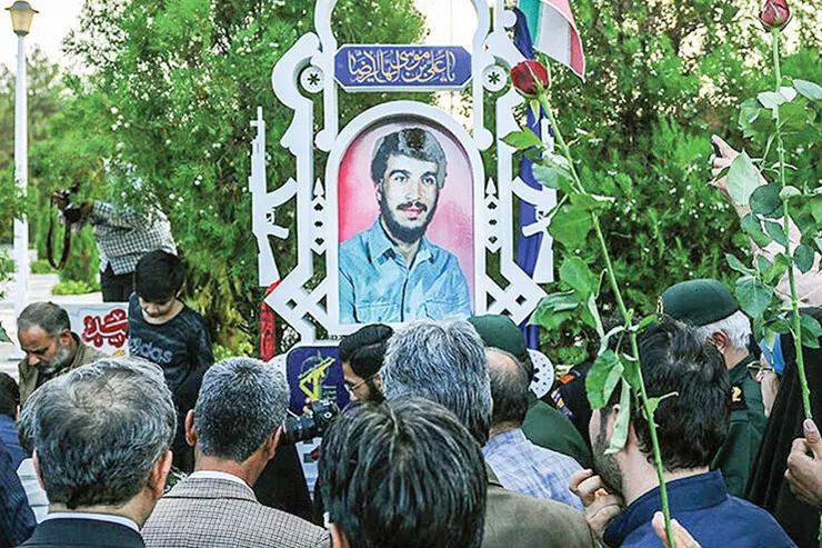 نماد یادبود مزار شهید کاوه رونمایی شد