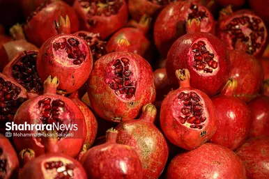 حال و هوای بازار مشهد در آستانه شب یلدا