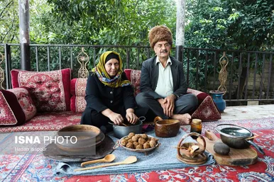 نوروزگردی | زندگی روستایی در لفور سوادکوه