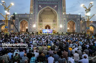 برگزاری مراسم چهلم شهدای خدمت در حرم امام‌رضا(ع) (۱۲ تیر ۱۴۰۳)