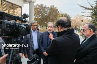 گزارش تصویری | دیدار عراقچی با شهردار و رئیس شورای شهر مشهد