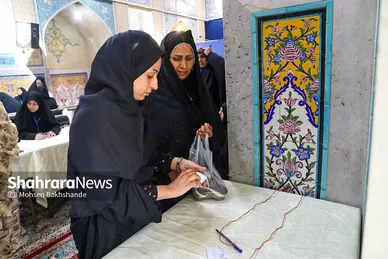 عکس‌هایی از انتخابات ریاست جمهوری در مشهد- ۳ (۸ تیرماه ۱۴۰۳)