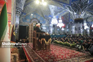 گزارش تصویری | مراسم احیای دومین شب قدر در حرم مطهر امام رضا (ع)