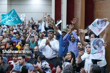 سفر تبلیغاتی محمدجواد ظریف به مشهد برای دور دوم انتخابات ۱۴۰۳