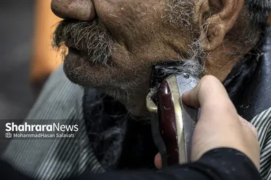 پویش قیچی طلایی در گرمخانه شهرداری