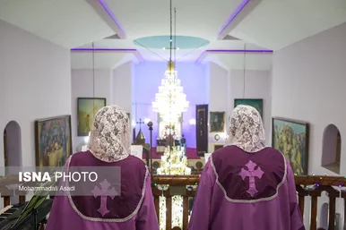 مراسم آغاز سال ۲۰۲۲ میلادی در تهران