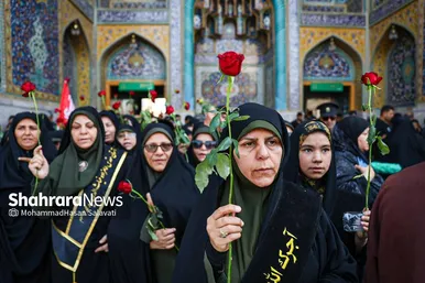 گزارش تصویری | عزاداری روز شهادت امام رضا (ع) در حرم مطهر رضوی