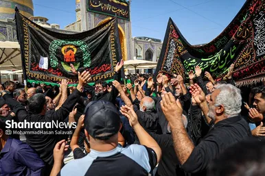 گزارش تصویری | عزاداری روز شهادت امام رضا (ع) در حرم مطهر رضوی