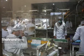 بازدید وزیر بهداشت از شرکت سرم&zwnj;سازی ثامن مشهد