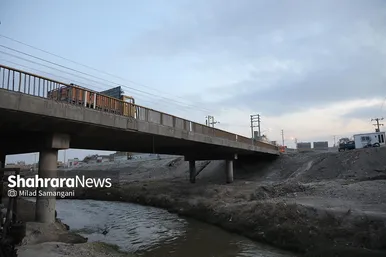 آغاز عملیات اجرایی طرح تعریض «پل دهرود» در مشهد