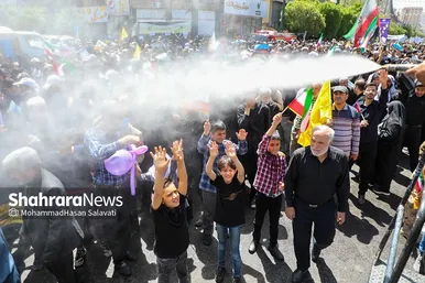 راهپیمایی روز جهانی قدس در مشهد