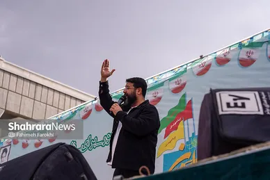 گزارش تصویری | اجتماع عظیم منتظران ظهور در مشهد ۱