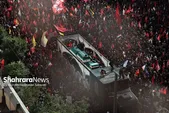 از مصلای تهران تا مشهد؛ انتقال ۲۰ دستگاه کولر صنعتی به حرم مطهر رضوی برای تشییع پیکر رهبر شهید