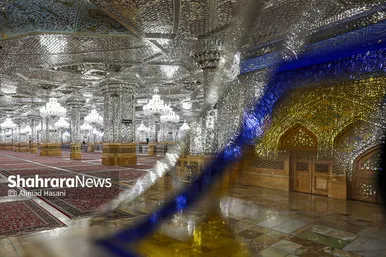 هنر معماری اسلامی در رواق دارالمرحمه حرم مطهر رضوی