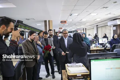 گزارش تصویری | بازدید مدیران استانی و شهری از موسسه فرهنگی شهرآرا به مناسبت روز خبرنگار - ۱