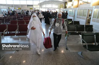 بازگشت اولین کاروان حجاج خراسانی