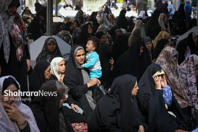 گزارش تصویری | مهمانان کوچک حرم رضوی