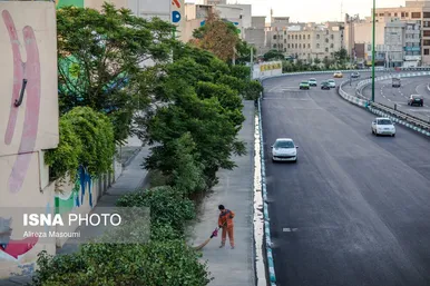 رفت‌ و روب کلانشهر تهران