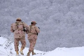 علت شهادت یکی از مرزبانان در کردستان یخ زدگی در سرما نبود