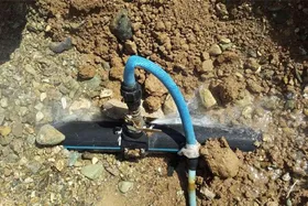 قطع انشعاب آب ۲۹ باغ ویلای پرمصرف در مشهد