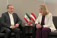 دیدار عراقچی با وزیر امور خارجه اتریش