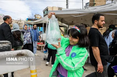 میدان تجریش در آستانه نوروز ۱۴۰۳