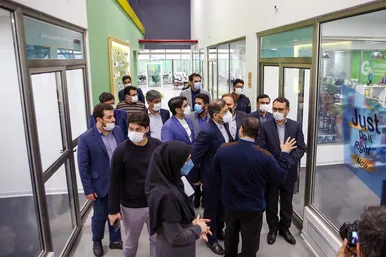بازدید سخنگوی وزارت امور خارجه از کارخانه نوآوری شهرداری مشهد