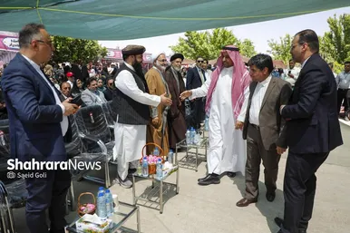گزارش تصویری | جشن گل‌های محمدی روستای فرخد خراسان رضوی