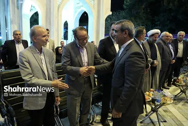گزارش تصویری | آیین گرامیداشت شهدای هفته دولت با عنوان رویداد روایت‌محور «حیات استان»