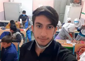فوت محمد روانان، دانشجو معلم فداکار خراسانی در حادثه آتش&zwnj;سوزی + تصاویر
