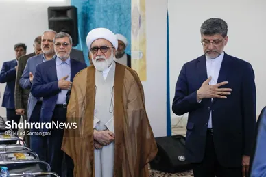 گزارش تصویری | بهره‌برداری و آغاز عملیات اجرایی ۲۰ پروژه عمرانی و خدمات اجتماعی بنیاد کرامت رضوی (۱۶ اردیبهشت ۱۴۰۴)