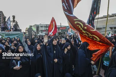 گزارش تصویری | مراسم بزرگداشت شهدای خدمت در میدان شهدای مشهد