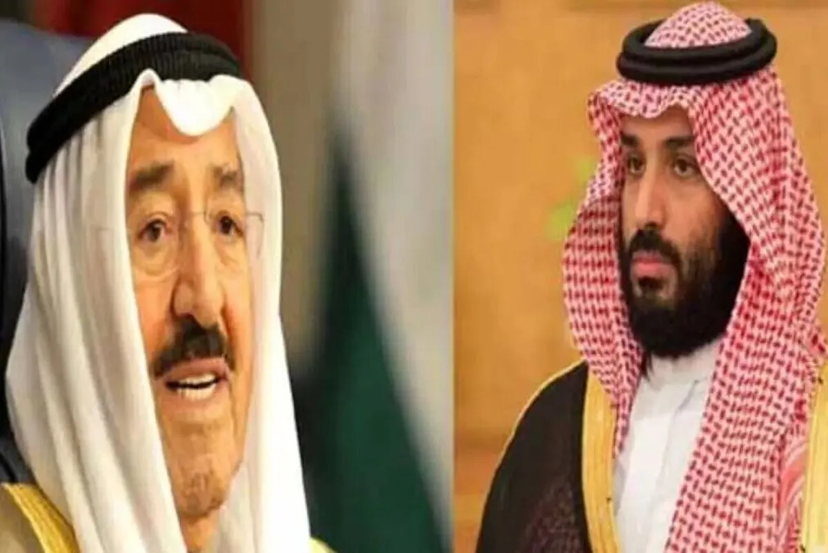 گفت‌وگوی تلفنی امیر کویت و ولیعهد عربستان درباره تحولات اخیر منطقه