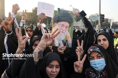 تشییع پیکر شهید مدافع امنیت «حسن براتی» در مشهد