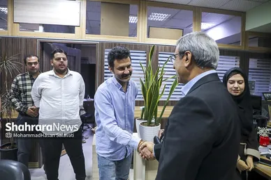 گزارش تصویری | بازدید استاندار خراسان رضوی و رییس شورای اسلامی شهر مشهد از موسسه فرهنگی شهرآرا