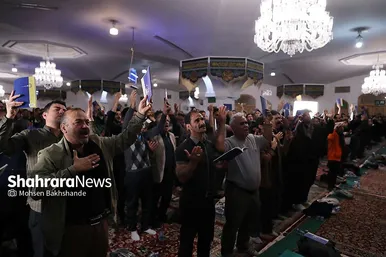 مراسم احیای ناشنوایان در حرم مطهر امام رضا(ع)