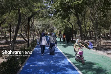 گزارش تصویری | مراسم بهره برداری از فاز یک بوستان جهانشهر مشهد