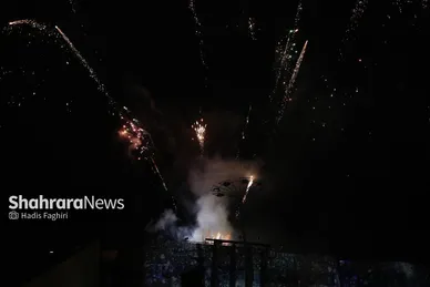 گزارش تصویری | نخستین رویداد ملی نورنما و جشن بزرگ عیدانه در عرصه میدان شهدا مشهد