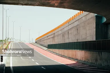 بلوار و تقاطع قمربنی‌هاشم(ع) مشهد در آستانه‌ بهره‌برداری
