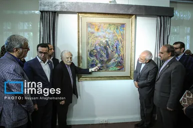 گزارش تصویری | استاد «محمود فرشچیان»