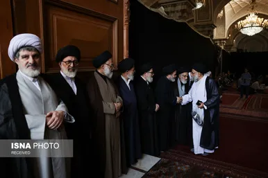 گزارش تصویری | مراسم بزرگداشت آیت‌الله شبیری زنجانی (۸ مهر ۱۴۰۵)