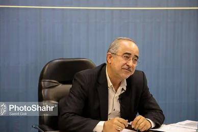 نشست خبری محمدرضا حیدری رئیس شورای اسلامی شهر مشهد