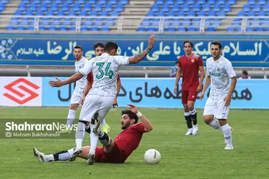 لیگ برتر فوتبال | مسابقه فوتبال پدیده مشهد و آلومینیوم اراک
