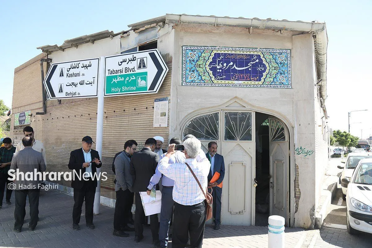 پژمانفر: بازسازی مسجد مرویها تا یک ماه آینده آغاز می‌شود