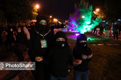 مراسم احیاء شب بیست و یک رمضان در بلوار امامت مشهد