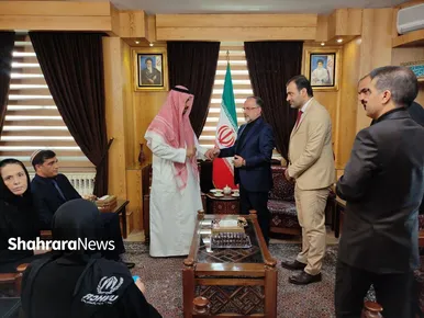 حضور سرکنسول کشور‌های خارجی، مسئولان و مدیران مشهد و خراسان رضوی در محل نمایندگی وزارت امور خارجه در شمال شرق کشور