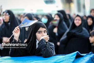 تشرف زائران و مجاوران رضوی به حرم امام رئوف در روز زیارتی آن حضرت