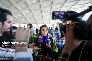 گزارش تصویری | استقبال از تیم ملی فوتبال بانوان ایران در مشهد