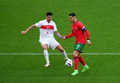 عکس‌هایی از دیدار ترکیه و پرتغال در یورو ۲۰۲۴